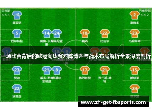 一场比赛背后的欧冠淘汰赛对阵博弈与战术布局解析全景深度剖析